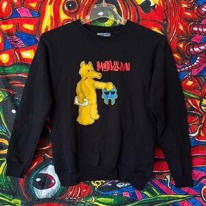 Super Rare Vintage Madvillain Sweatshirt Black Y2K MF Doom Madvillainy Small